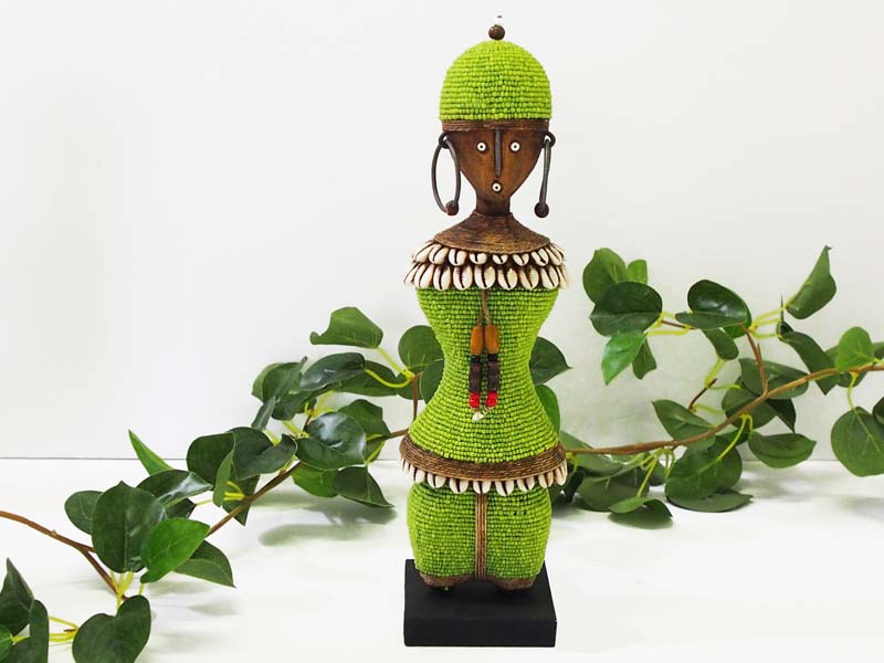 Black and Lime Namji Doll Set - 5